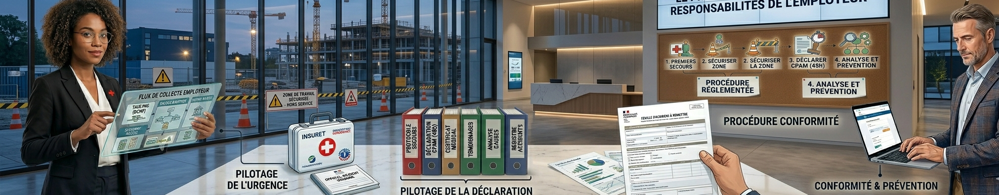 Comment gérer un accident du travail